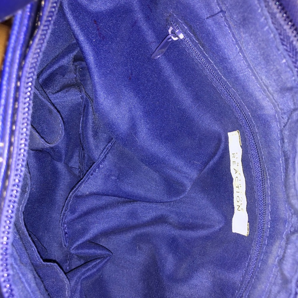 Kenneth Cole Blue Purse - Picture 5 of 5